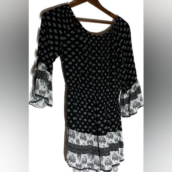 Mudd Romper Womens Small Longsleeve‎ Small Fall Witchy Fairy Goth Halloween Wear - Picture 1 of 9